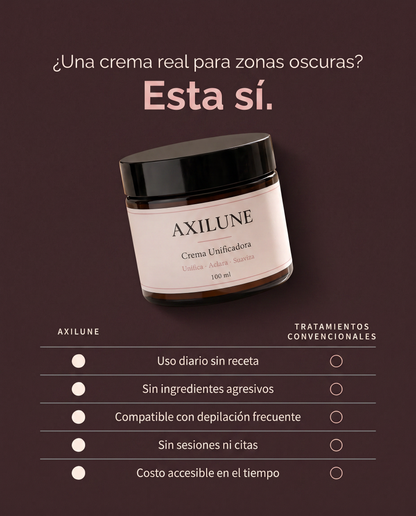 Crema unificadora para zonas oscuras